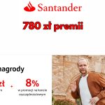 Moc nagród z nowym kontem - 780 zł premii od Santander Bank
